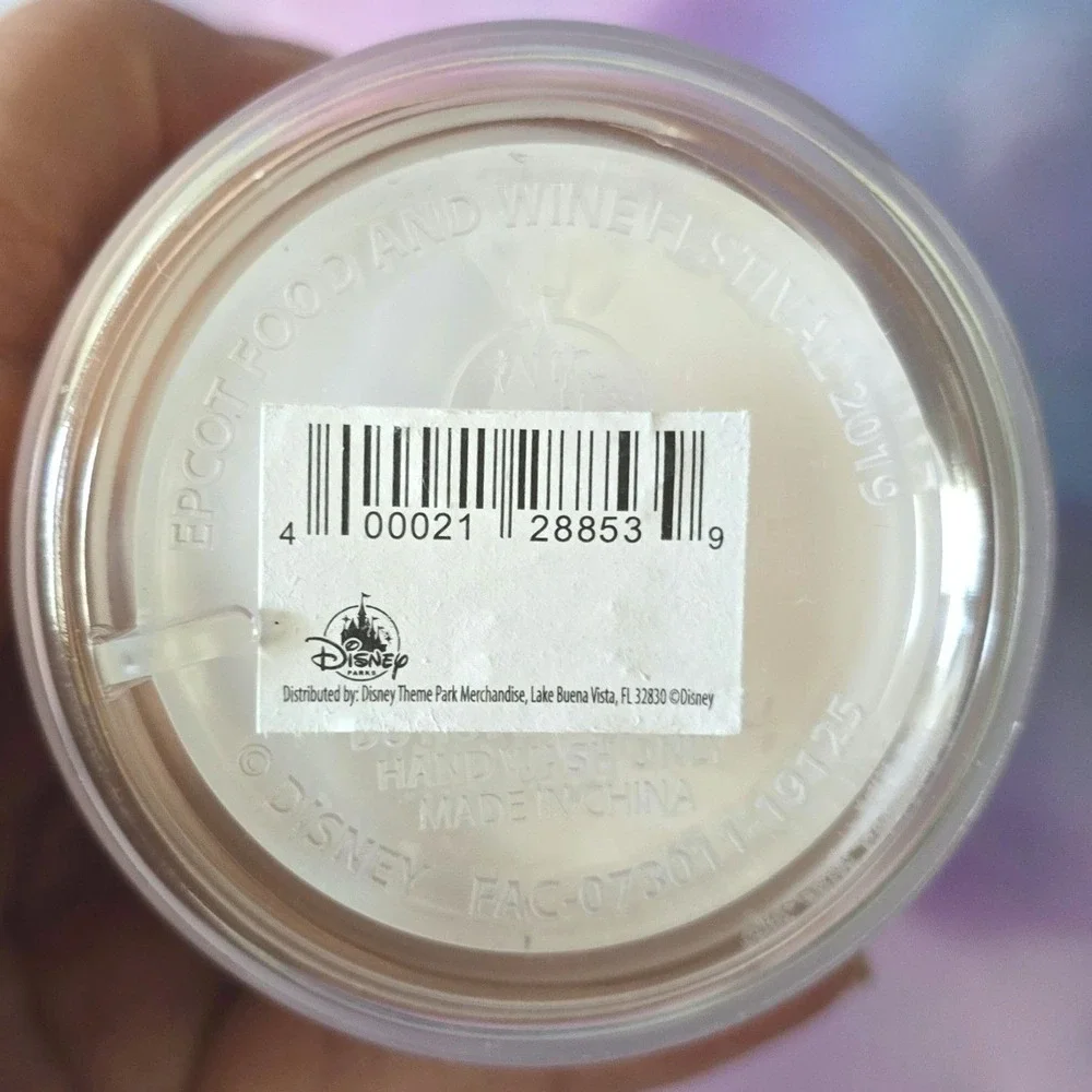 2019 EPCOT Disney Food & Wine Festival FIGMENT‎ Plastic Drink Tumbler Cup Orange
